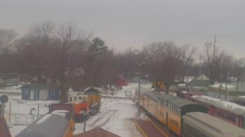 Weather camera view of Boone Scenic Valley Railroad.