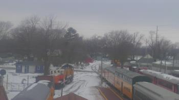 Weather camera view of Boone Scenic Valley Railroad.