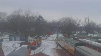 Weather camera view of Boone Scenic Valley Railroad.