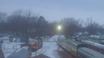 Weather camera view of Boone Scenic Valley Railroad.