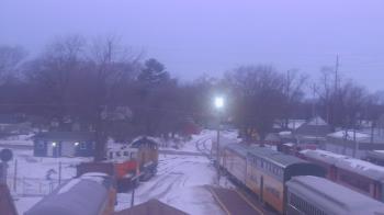 Weather camera view of Boone Scenic Valley Railroad.