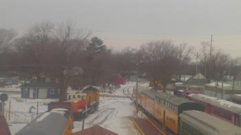 Weather camera view of Boone Scenic Valley Railroad.