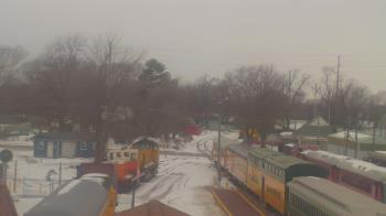 Weather camera view of Boone Scenic Valley Railroad.