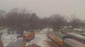 Weather camera view of Boone Scenic Valley Railroad.