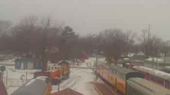 Weather camera view of Boone Scenic Valley Railroad.