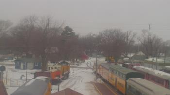 Weather camera view of Boone Scenic Valley Railroad.
