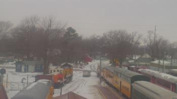 Weather camera view of Boone Scenic Valley Railroad.