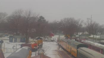 Weather camera view of Boone Scenic Valley Railroad.
