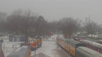 Weather camera view of Boone Scenic Valley Railroad.