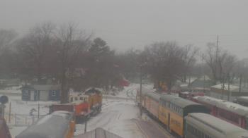 Weather camera view of Boone Scenic Valley Railroad.