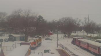 Weather camera view of Boone Scenic Valley Railroad.
