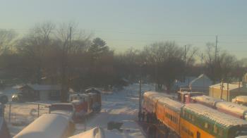 Weather camera view of Boone Scenic Valley Railroad.