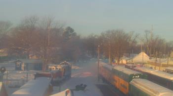 Weather camera view of Boone Scenic Valley Railroad.