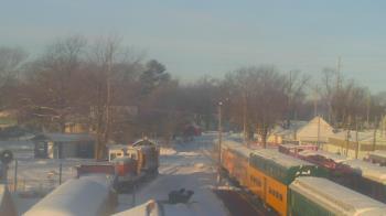Weather camera view of Boone Scenic Valley Railroad.