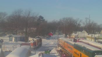 Weather camera view of Boone Scenic Valley Railroad.