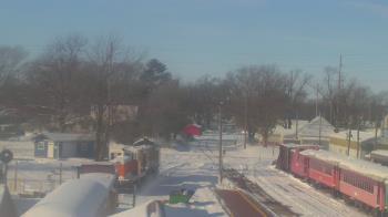 Weather camera view of Boone Scenic Valley Railroad.