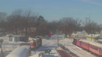Weather camera view of Boone Scenic Valley Railroad.