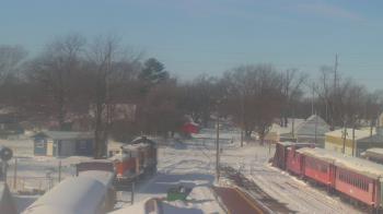 Weather camera view of Boone Scenic Valley Railroad.