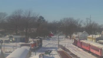 Weather camera view of Boone Scenic Valley Railroad.