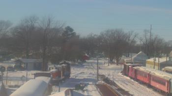 Weather camera view of Boone Scenic Valley Railroad.