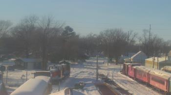 Weather camera view of Boone Scenic Valley Railroad.