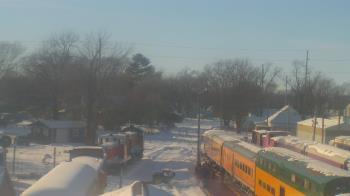 Weather camera view of Boone Scenic Valley Railroad.