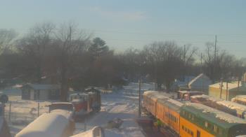 Weather camera view of Boone Scenic Valley Railroad.