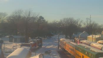 Weather camera view of Boone Scenic Valley Railroad.