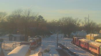 Weather camera view of Boone Scenic Valley Railroad.