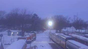 Weather camera view of Boone Scenic Valley Railroad.