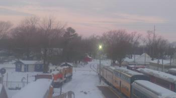 Weather camera view of Boone Scenic Valley Railroad.