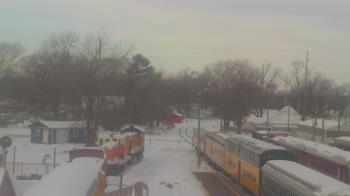 Weather camera view of Boone Scenic Valley Railroad.