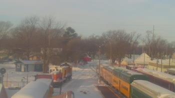 Weather camera view of Boone Scenic Valley Railroad.