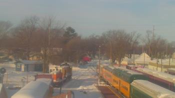 Weather camera view of Boone Scenic Valley Railroad.