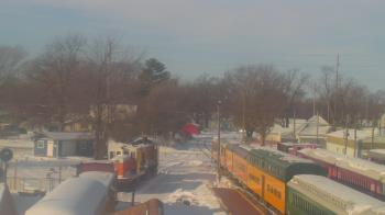 Weather camera view of Boone Scenic Valley Railroad.