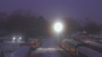 Weather camera view of Boone Scenic Valley Railroad.