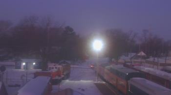 Weather camera view of Boone Scenic Valley Railroad.