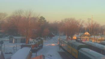 Weather camera view of Boone Scenic Valley Railroad.