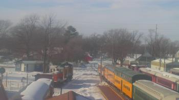 Weather camera view of Boone Scenic Valley Railroad.