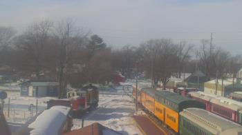 Weather camera view of Boone Scenic Valley Railroad.