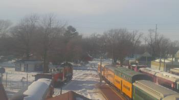 Weather camera view of Boone Scenic Valley Railroad.
