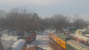 Weather camera view of Boone Scenic Valley Railroad.