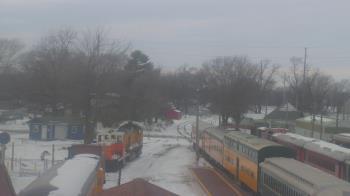 Weather camera view of Boone Scenic Valley Railroad.