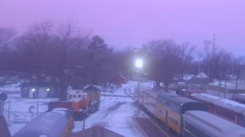 Weather camera view of Boone Scenic Valley Railroad.