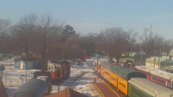 Weather camera view of Boone Scenic Valley Railroad.