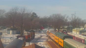 Weather camera view of Boone Scenic Valley Railroad.