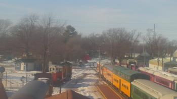Weather camera view of Boone Scenic Valley Railroad.