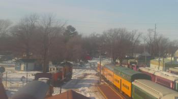 Weather camera view of Boone Scenic Valley Railroad.
