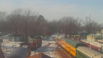 Weather camera view of Boone Scenic Valley Railroad.