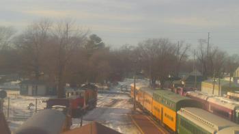 Weather camera view of Boone Scenic Valley Railroad.
